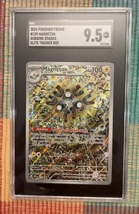 Magneton #159 2024 Pokemon Surging Sparks Black Star Promo SGC 9.5 - Bild 1 von 3