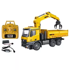 Huina RC Grabber Lorry Truck Remote Controlled Construction Vehicle 1/14th 1575 - Picture 1 of 9