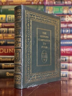 Oxford Companion To Food New Sealed Easton Press Leather Bound Gift Hardback - Image 1 of 3