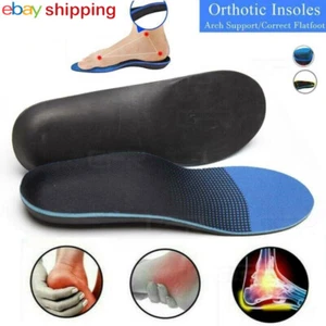 Plantar Fasciitis Arch Support Insoles Shoe Inserts Orthotic Flat Feet Foot Pain - Picture 1 of 13