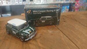 TINY Hong Kong City #100 Mini Cooper Racing Diecast toy car model