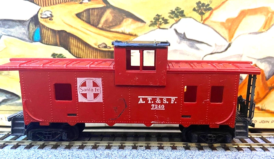 Budget HO - Caboose Santa Fe 7240 - 42N - Image 1 of 1
