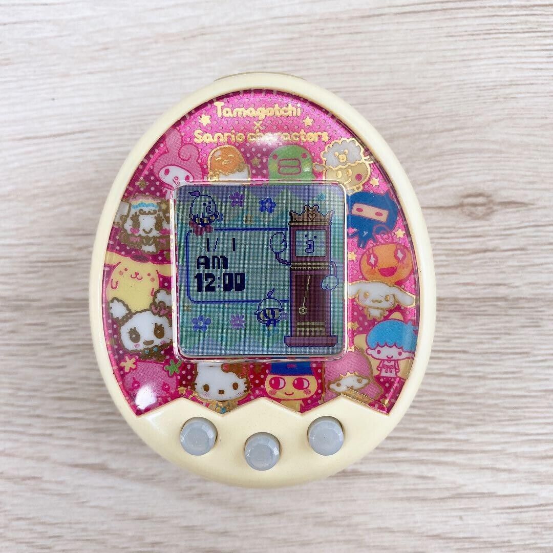Tamagotchi mix Sanrio m!x ver. yellow white Limited Bandai Tamagotchi mix Sanrio m!x ver. yellow white Limited Bandai