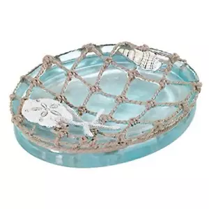 Avanti Linens - Soap Dish, Beach Inspired Bathroom Accessories, Countertop Soap - Picture 1 of 6