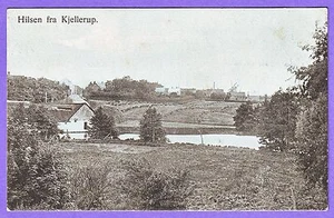 DÄNEMARK GRÜSSE AUS KJELLERUP POSTKARTE - Bild 1 von 1