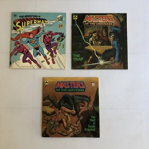 Vintage MOTU Masters of the Universe He-man SUPERMAN Golden Books Lot Of 3 - Bild 1 von 10