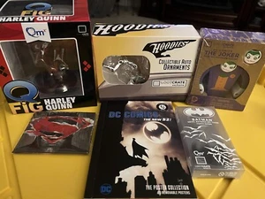 LootCrate DC 6PC LOT Harley Quinn, Joker, The Flash, Batman, & Superman MISC - Picture 1 of 2
