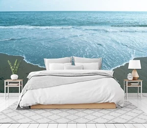 3D Beach Sea E1059 Wallpaper Mural Paper Wall Print Indoor Murals CA Honey - Picture 1 of 11