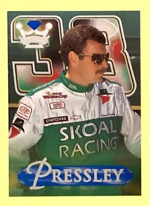 1996 Wheels Crown Jewels Elite Robert Pressley #/1099 Chevrolet Skoal - Picture 1 of 3