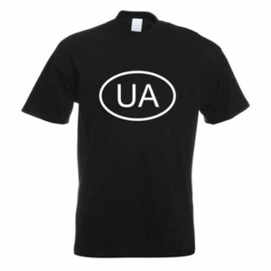 T-Shirt Ukraine UA Imprimé Design Funshirt - Imagen 1 de 19