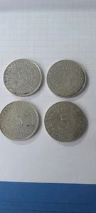 Münze BRD Silberadler 5 DM 1951 -D F G J Sammlerstucke - Bild 1 von 8