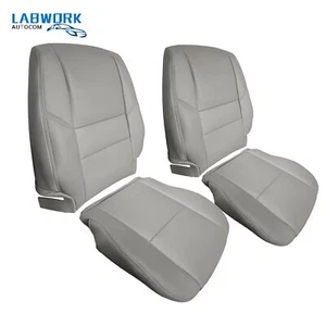 Seat Cover Driver Passenger For 2000-2006 2007 Toyota Sequoia Bottom Top Gray - Picture 1 of 13