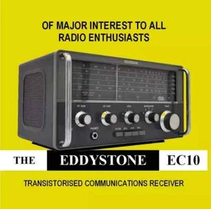 Eddystone EC10 - DVD - HF Receptor de Comunicaciones Radio Onda Corta Manual - Imagen 1 de 13