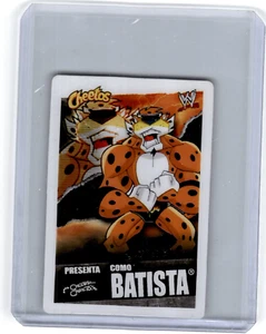 2009 Topps WWE Slam Attax Sabritas Promo Batista Difícil de Encontrar - Imagen 1 de 2