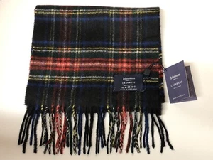 Johnston Scarf, Black Stewart. - Picture 1 of 1