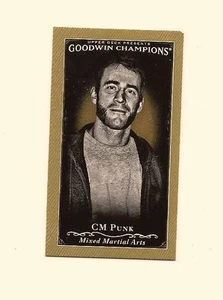 CM PUNK 2016 UPPER DECK GOODWIN CHAMPIONS BLACK & WHITE MINI - Bild 1 von 1