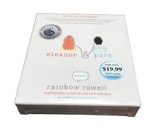 (J4) Eleanor & Park by Rainbow Rowell - Unabridged Audio CD Book Audiobook New - Picture 1 of 2