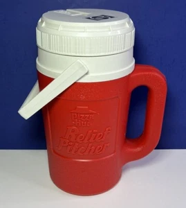 Pizza Hut ½ Gallon 'Relief Pitcher' by Igloo Travel Jug Beverage Cooler VGC - Picture 1 of 9