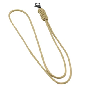 Outdoor Lighting Lanyard Reusable Camping Rope Hanging Phone Holder Cord (Khaki) - Zdjęcie 1 z 4