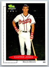 1991 Classic Best #268 Chipper Jones    Macon Braves