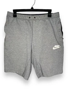 Nike Hombre Gris Ligero Tejido Pantalones Cortos SP181001TWA Talla Grande - Imagen 1 de 10