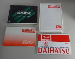 Bordmappe + Betriebsanleitung Daihatsu Gran Move Stand 1998 - Bild 1 von 1