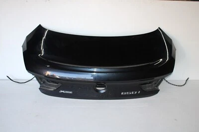 Tapa maletero trasero carcasa negra OEM BMW F06 650i 640i Gran Coupé 2013-2018 Foto 1 de 4