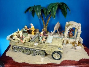 King & Country WW2 1:32 German Afrika Korps Halftrack Limited Edition RARE - Picture 1 of 5