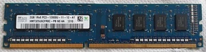 SK Hynix 2GB 1Rx8 PC3-12800U-11-12-A1 HMT325U6CFR8C-PB NO AA 1310 RAM - Bild 1 von 1