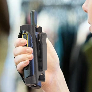 Walkie Talkie Uchwyt do przenoszenia 90 stopni Obrotowy tylny klips Uchwyt do Motoroli - Zdjęcie 1 z 12