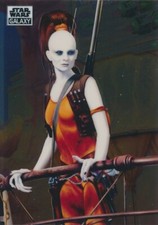 #19 AURRA SING ON TATOOINE 2021 Topps Chrome Star Wars Galaxy DARRIN PEPE