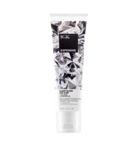 IGK - Expensive Glaze UV Protection High Shine Clear Gloss Top Coat 4.2 oz. NEW - Picture 1 of 9