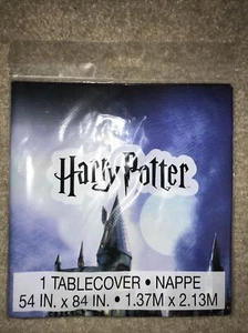 54 x 84 Harry Potter Hogwarts House Plastic Table Cover Birthday Party Supplies - Picture 1 of 3