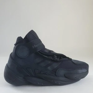 Adidas Pharrell x Crazy BYW 0 to 60 Triple Black GX2486 US da uomo taglia 10,5 - Foto 1 di 13