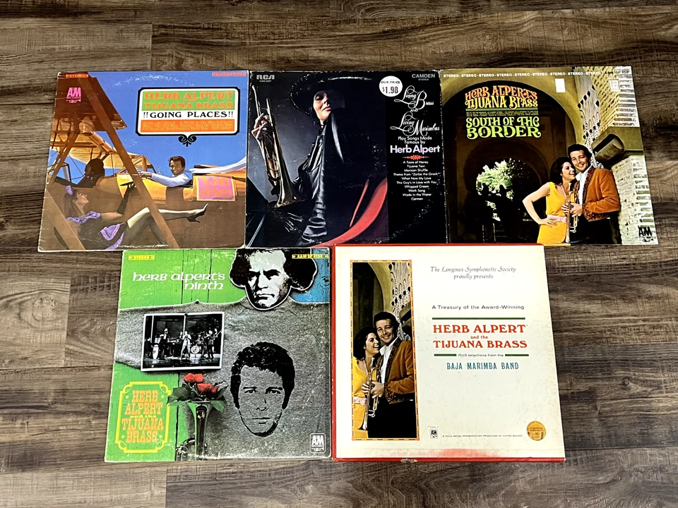 Herb Alpert & The Tijuana Brass -Lot of 4 LP's+ 5 LP's Box Set - Image 1 of 1