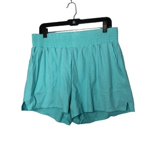 Zyia Active Shorts Womens XXXL Blue Velocity Activewear Lined Workout Fitness - Picture 1 of 6