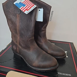 Double H 2522 Men's Size 8 D AG7 Ranch Wellington Boot 11" - Foto 1 di 4