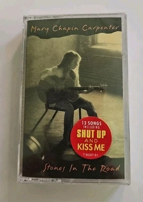 Mary Chapin Carpenter -Stones In The Road Cassette SEALED Hype Sticker Columbia  - Image 1 of 4