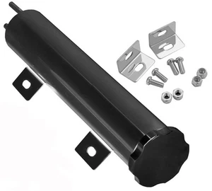 Champion Cooling Systems OF2X10-BLK Radiator Overflow Tank 2 in. D x 10 in. L Bl - Picture 1 of 2