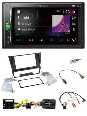 Pioneer 2DIN Lenkrad DAB USB Bluetooth Autoradio für BMW 3er E92 E93 E90 E91 ohn - Bild 1 von 4
