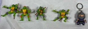 Lote de 5 llaveros/ornamento Teenage Mutant Ninja Turtles TMNT 2015! - Imagen 1 de 1