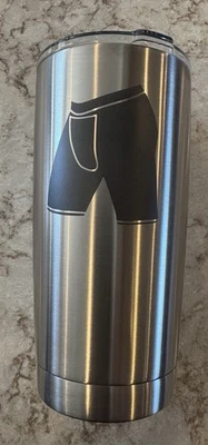 New YETI Rambler Tumbler With MagSlide Lid 20 oz Stainless Steel Black Shorts