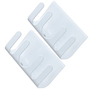 2 Piezas Gancho Estante Baño Organizador Ventosa Jabón Percha Plato de Viaje - Imagen 1 de 12