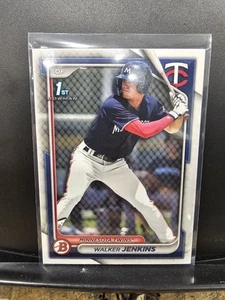 Walker Jenkins 2024 Bowman Paper 1st Prospect RC BP-43 Minnesota Twins - Picture 1 of 2