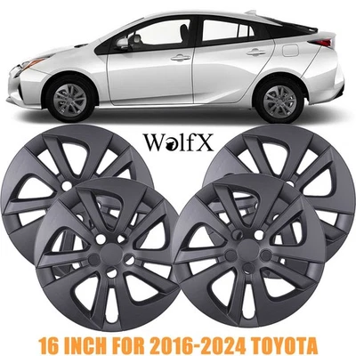 For 2016 2017-2022 2023 2024 Toyota Prius Prime 15" inch Hubcaps Wheel Covers - Image 1 of 4