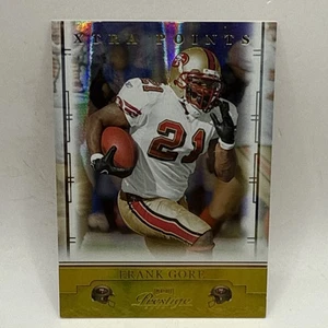2008 PLAYOFF PRESTIGE XTRA POINTS GOLD #84 FRANK GORE /250 NFL 49ers - Picture 1 of 3