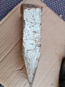 Spaltkeil, Holzspalter, Treibkeil, Stahl, 20 cm lang, Oben 5cm breit, 3480 gramm - Bild 1 von 6