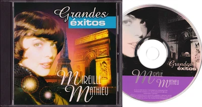 MIREILLE MATHIEU Very Rare 2000 Venezuela CD ''GRANDES EXITOS'' Unique Cover &CD - Image 1 of 4