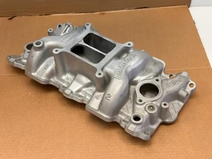 Holley Dominator II SBC Intake Manifold Chevy 283 327 350 302 383. 701R-36 - Foto 1 di 10