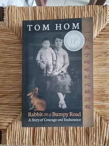 Tom Hom Rabbit on a Bumpy Road Paperback Tom Hom Book Courage Endurance - Picture 1 of 2